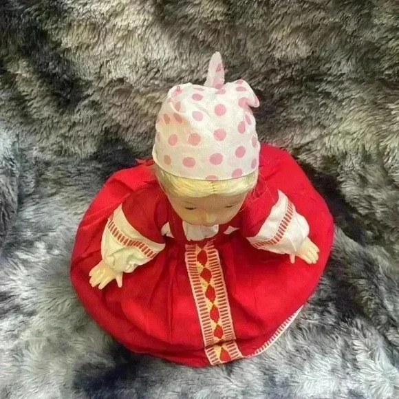 Russian Tea  Cozy with Vinyl Doll Head - Picture 8 of 15